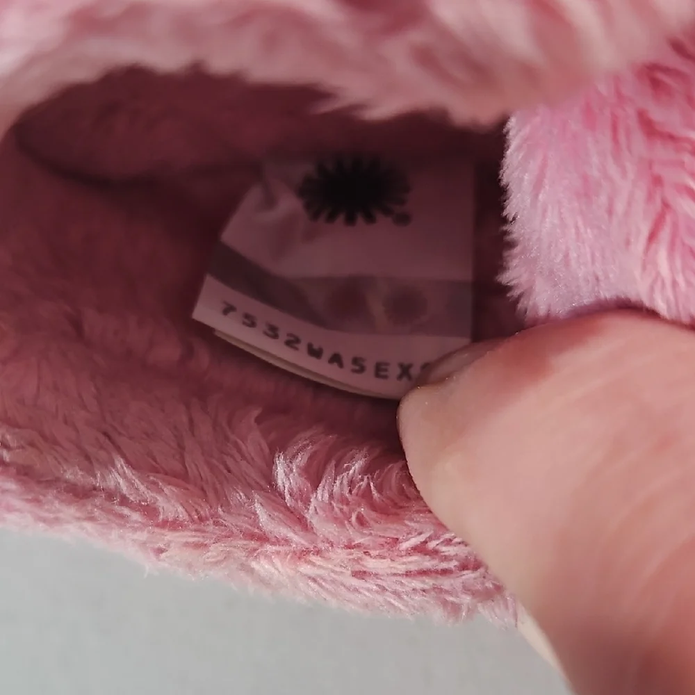 UGG Soft Pink Kids Slippers